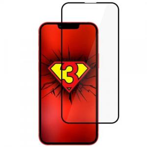 Szkło ochronne kompozytowe 3mk NeoGlass iPhone 13 / 13 Pro, czarne