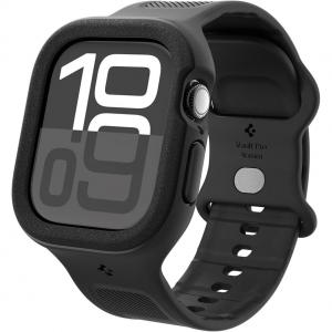 Etui z paskiem Spigen Vault Pro do Apple Watch 10 46 mm, czarne