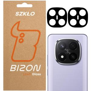 Szkło na aparat Bizon Glass Silk Lens do Xiaomi Redmi Note 14 Pro Plus 5G, 2 sztuki