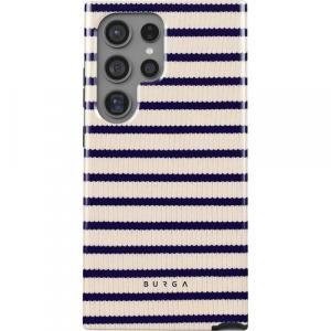 Etui Burga Old Money Tough do Galaxy S24 Ultra, beżowo-granatowe