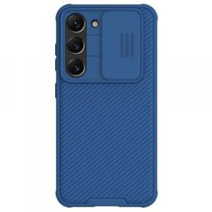 Etui z ochroną aparatu Nillkin CamShield Pro do Galaxy S23 Plus, niebieskie