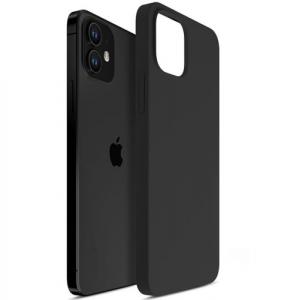 Etui silikonowe 3mk Hardy Silicone MagCase MagSafe do iPhone 12, czarne