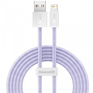 Kabel Dynamic Series Baseus USB-A do Lightning 2.4A 2m, fioletowy