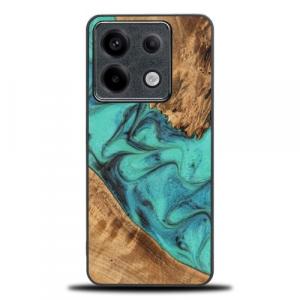 Drewniane etui Bewood Unique - Turquoise do Xiaomi Redmi Note 13 Pro 5G