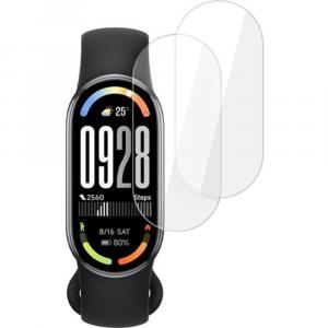 Folia hydrożelowa Tech-Protect Hydro Flex+ do Xiaomi Smart Band 10 / 9 / 9 NFC / 8, 2 sztuki, przezroczysta