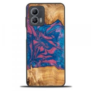 Drewniane etui Bewood Unique Neons - Vegas do Motorola Moto G53 5G