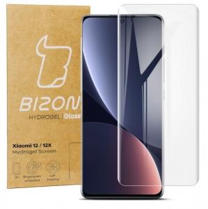 Folia hydrożelowa na ekran Bizon Glass Hydrogel, Xiaomi 12 / 12X, 2 sztuki