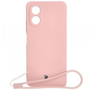 Etui Bizon Case Silicone do Oppo A38 4G, jasnoróżowe