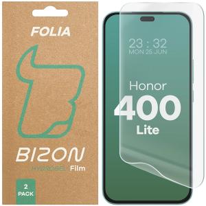Folia hydrożelowa na ekran Bizon Glass Hydrogel Front do Honor 400 Lite 5G, 2 sztuki