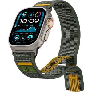 Pasek Spigen Athlex Air do Apple Watch 49/46/45/44 mm, zielony