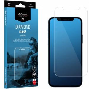 Szkło hartowane MyScreen Diamond Glass Full Glue iPhone 12/12 Pro, przeźroczyste