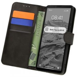 Etui z klapką Bizon Case Pocket do Sony Xperia 10 VI, czarne