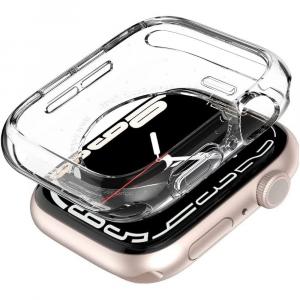 OUTLET: Etui Spigen Liquid Crystal Apple Watch 45/44 mm, przezroczyste