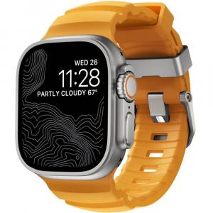 Pasek Nomad Rocky Point Band do Apple Watch 49/46/45/44 mm, żółty