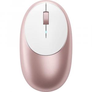Bezprzewodowa mysz optyczna, Satechi M1 Bluetooth Mouse, USB-C, różowa