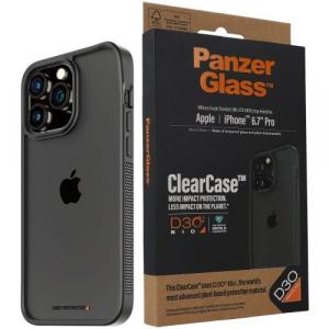 Etui antybakteryjne PanzerGlass ClearCase do iPhone 15 Pro Max,czarne