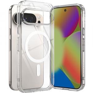 Etui Ringke Fusion Magnetic do Google Pixel 10 Pro / 10 do MagSafe, przezroczyste