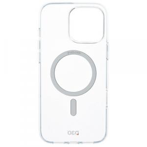 Etui Puro Impact Clear D3O Mag do iPhone 16 Pro, przezroczysto-białe