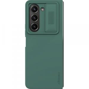 Etui z ochroną aparatu Nillkin CamShield Silky do Galaxy Z Fold 5, zielone