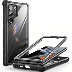 OUTLET: Etui pancerne Supcase i-Blason Ares noSP Galaxy S22 Ultra 5G, czarne