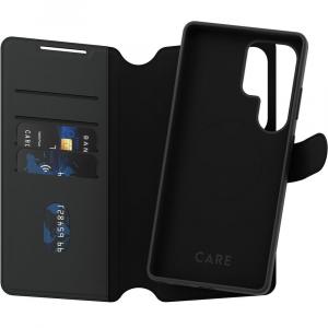 Etui z klapką Care by PanzerGlass Feature Tango 2w1 Wallet Magnetic do Galaxy S25 Ultra, czarne