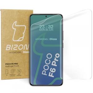 Folia hydrożelowa na ekran Bizon Glass Hydrogel Front do Xiaomi Poco F6 Pro, 2 sztuki