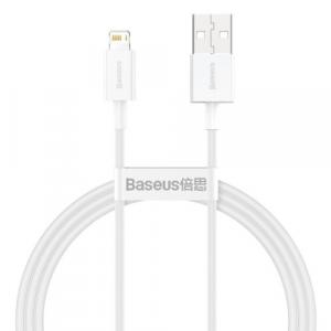 OUTLET: Kabel Baseus Superior USB-A do Lightning 2.4A 2m, biały