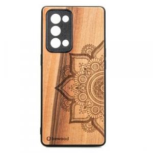 Drewniane etui Bewood do Oppo Reno 6 Pro MANDALA JABŁOŃ