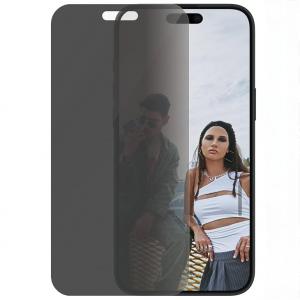 Szkło prywatyzujące z aplikatorem Safe by PanzerGlass Ultra-Wide Fit Privacy + EasyAligner do iPhone 16 Plus/ 15 Plus