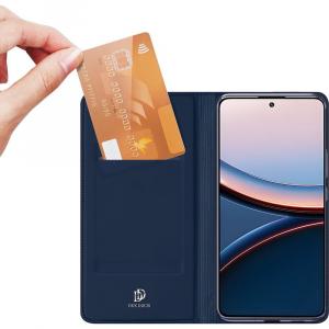 Etui z klapką Dux Ducis Skin Pro do Xiaomi POCO F7 Ultra, granatowe