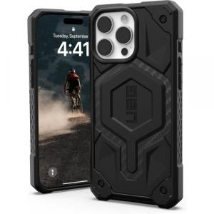 Etui pancerne Urban Armor Gear, UAG Monarch do iPhone 16 Pro Max, czarne karbonowe