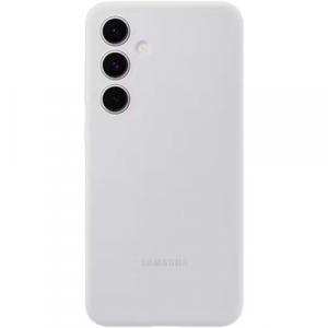 Etui Samsung Silicone Cover do Galaxy S24 FE, szare