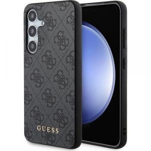 Etui Guess HardCase 4G Metal Gold Logo do Galaxy A35, czarne