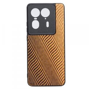 Drewniane etui Bewood Fale Merbau do Motorola Edge 50 Ultra