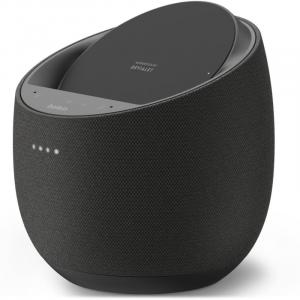 OUTLET: Inteligentny głośnik Belkin SoundForm Elite z Qi dla asystenta Google, czarny