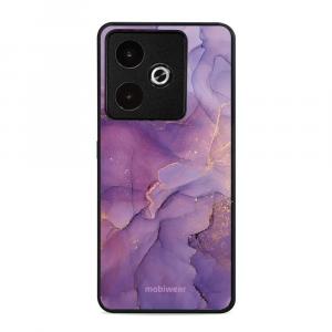 Etui ochronne do Realme GT 7, Mobiwear Glossy Case, fioletowe