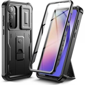 Etui pancerne Tech-Protect Kevlar Cam+ do Galaxy A55 5G, czarne