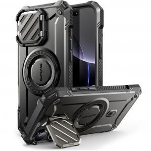 Etui pancerne Supcase UB Mag XT do MagSafe (CC) do iPhone 16 Pro Max, czarne