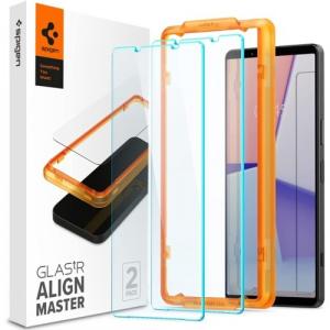 Szkło do etui Spigen Glas.tR Slim AM 2-Pack do Xperia 1 V