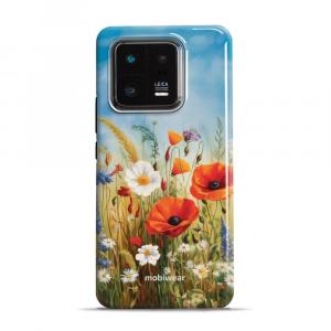 Etui ochronne do Xiaomi 13 Pro, Mobiwear Elite Pro, łąkowe kwiaty