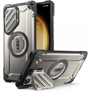 Etui pancerne Supcase UB Mag XT z MagSafe do Galaxy S24 Ultra, szare
