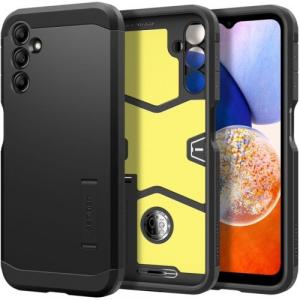 Etui Spigen Tough Armor do Galaxy A14 4G/5G, czarne