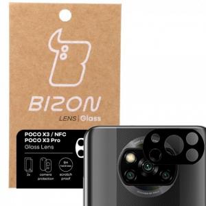 Szkło na aparat Bizon Glass Lens dla Xiaomi Poco X3 / NFC / Pro, 2 sztuki