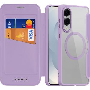 Etui Dux Ducis Skin X Pro do Galaxy S25 Edge, fioletowe