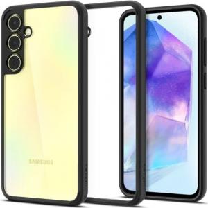 Etui Spigen Ultra Hybrid do Galaxy A55 5G, przezroczysto-czarne