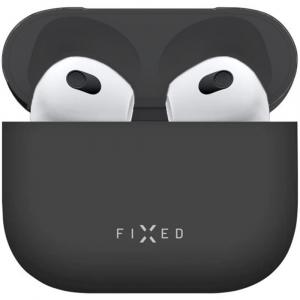 Etui Fixed Silky do AirPods 4, czarne