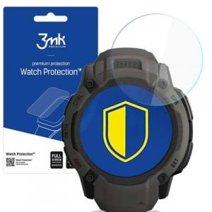 Szkło hybrydowe na ekran 3mk Watch Protection do Garmin Instinct 2X, 3 sztuki