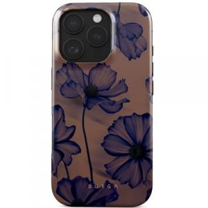 Etui Burga Velvet Night Tough Magnetic do iPhone 16 Pro, brązowo-granatowe