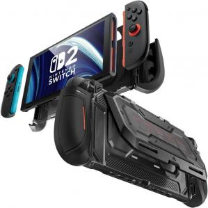 Etui pancerne Supcase Titan Nintendo Switch 2, czarne