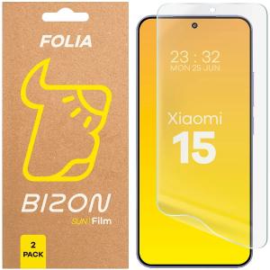 Folia matowa Bizon Glass Film Sun do Xiaomi 15, 2 sztuki